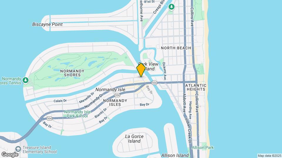 7124 Bay Dr Map and Location Details