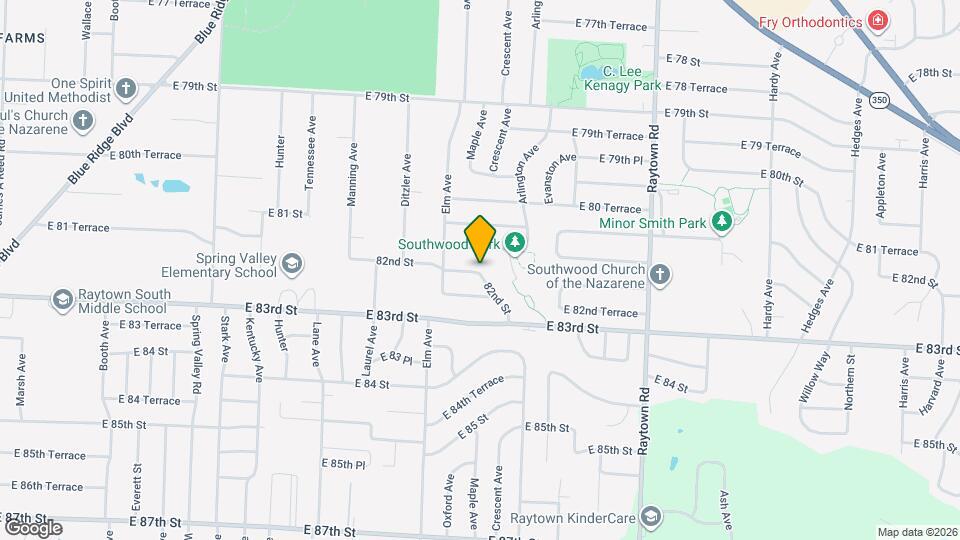 9400 82nd St Mapa y Detalles de la Ubicación