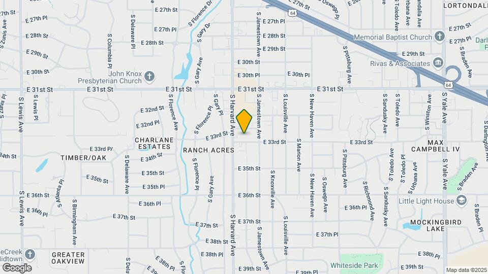 3321 E 33rd St Map and Location Details