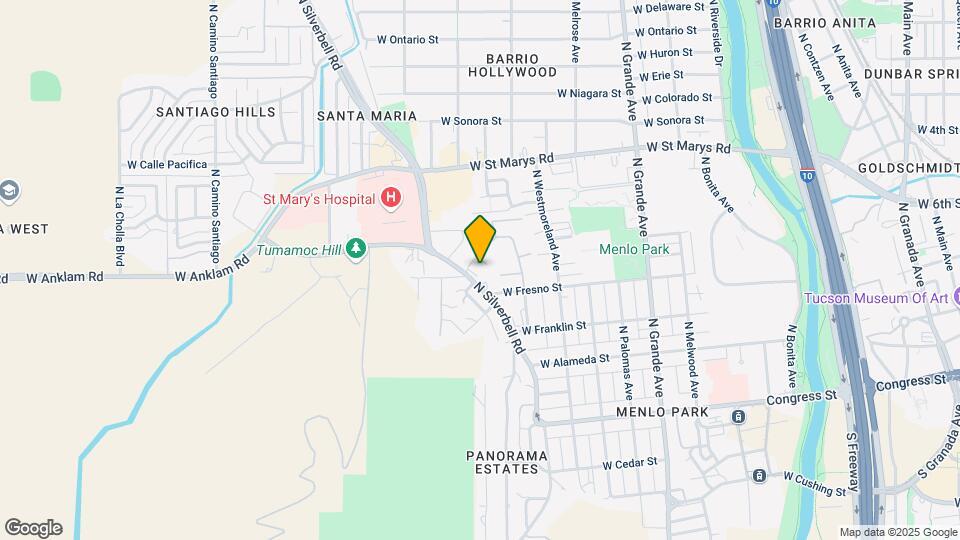 350 N Silverbell Rd Map and Location Details