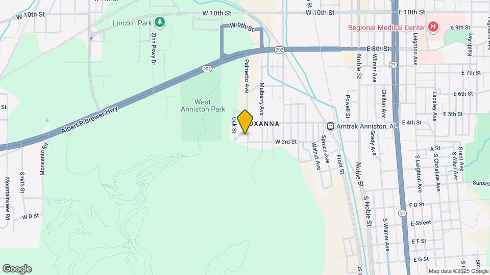 306 Palmetto Ave Map and Location Details