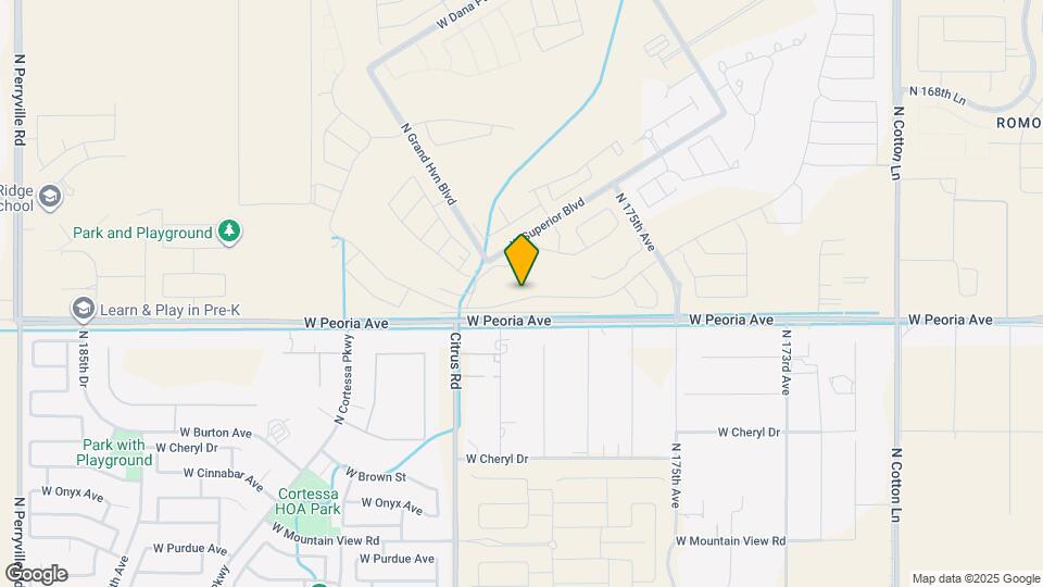 17778 W Crawfordsville Dr Map and Location Details