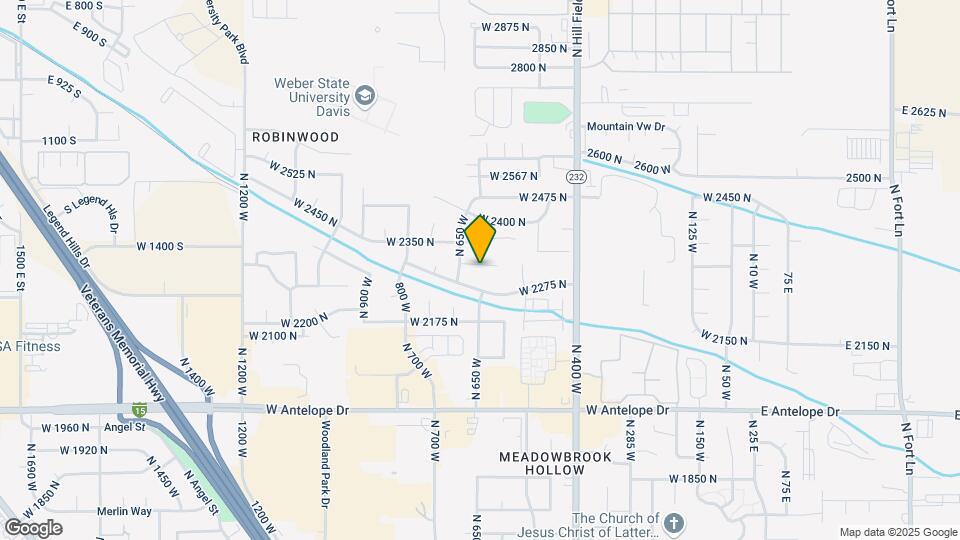 633 W 2325 N Map and Location Details