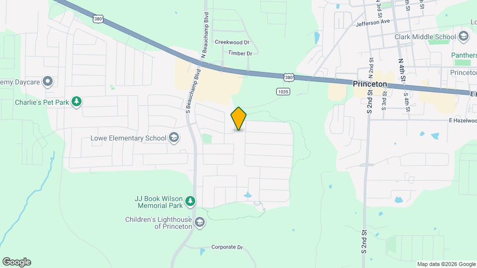 425 Sweetshade Ln Map and Location Details