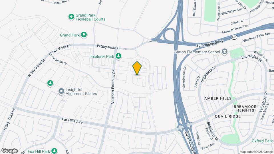 11589 Alpine Cove Ave Map and Location Details