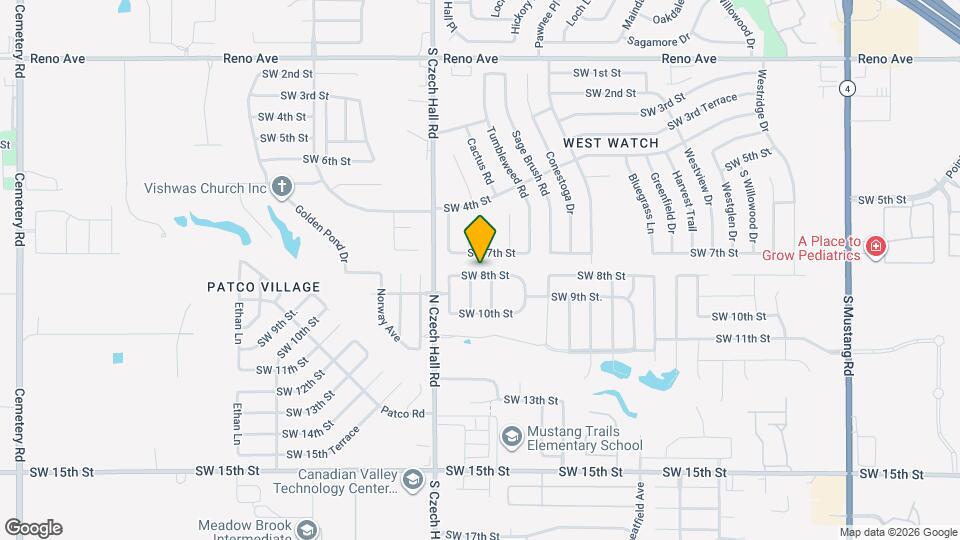 12109 SW 8th St Map and Location Details