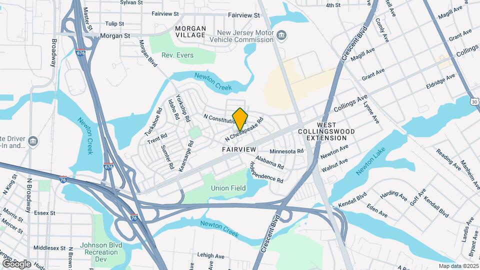 1404 N Chesapeake Rd Map and Location Details