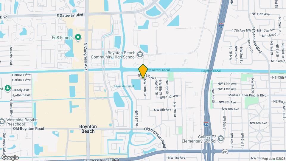 1191 NW 10th Ct Map and Location Details