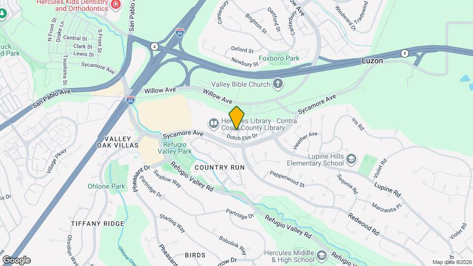 524 Rosewood Ln Map and Location Details