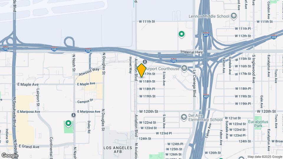5531 W 118th St Map and Location Details