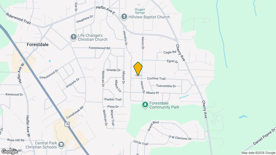 808 Cochise Trail Mapa y Detalles de la Ubicación