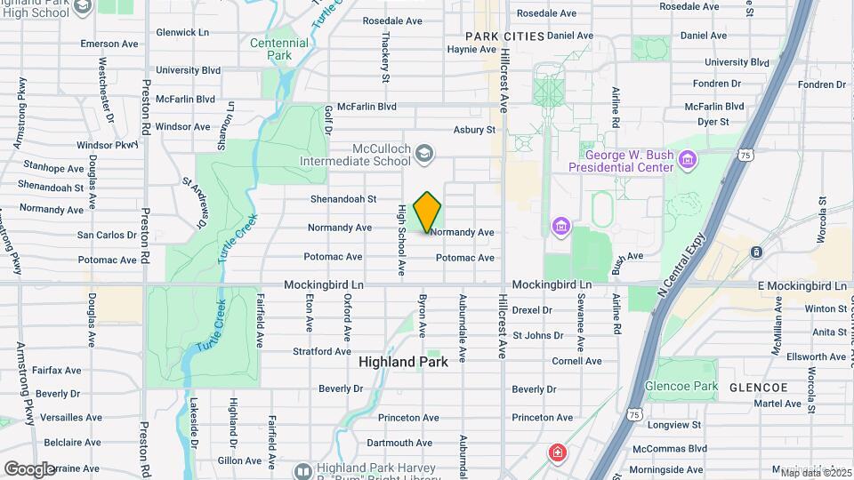 3515 Normandy Ave Map and Location Details