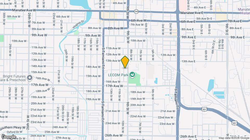 1415 10th St W Map and Location Details