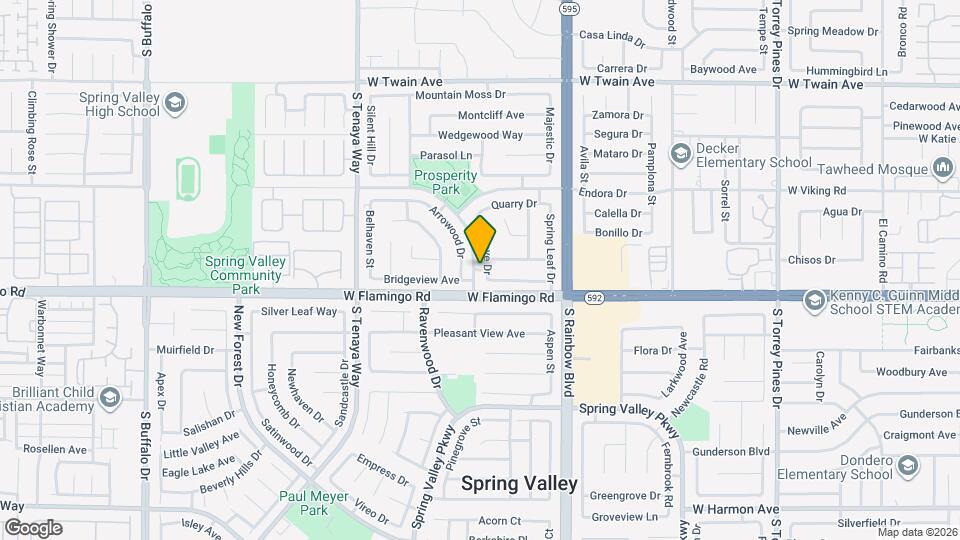 7088 Onyx Mound St Map and Location Details