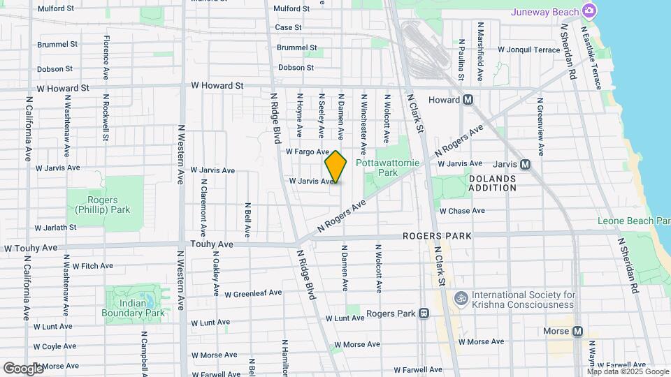 7320-7330 N Damen Ave Mapa y Detalles de la Ubicación