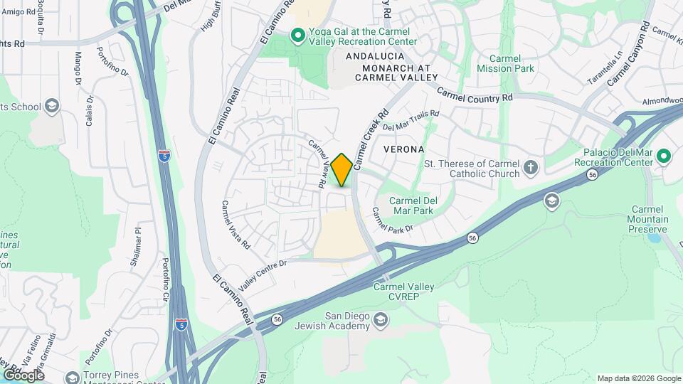 3755 Carmel View Rd Map and Location Details