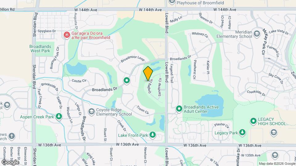 13935 Dogleg Ln Map and Location Details