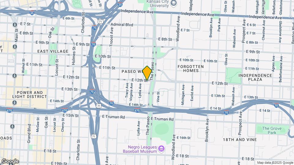 1200 Paseo Blvd Mapa y Detalles de la Ubicación