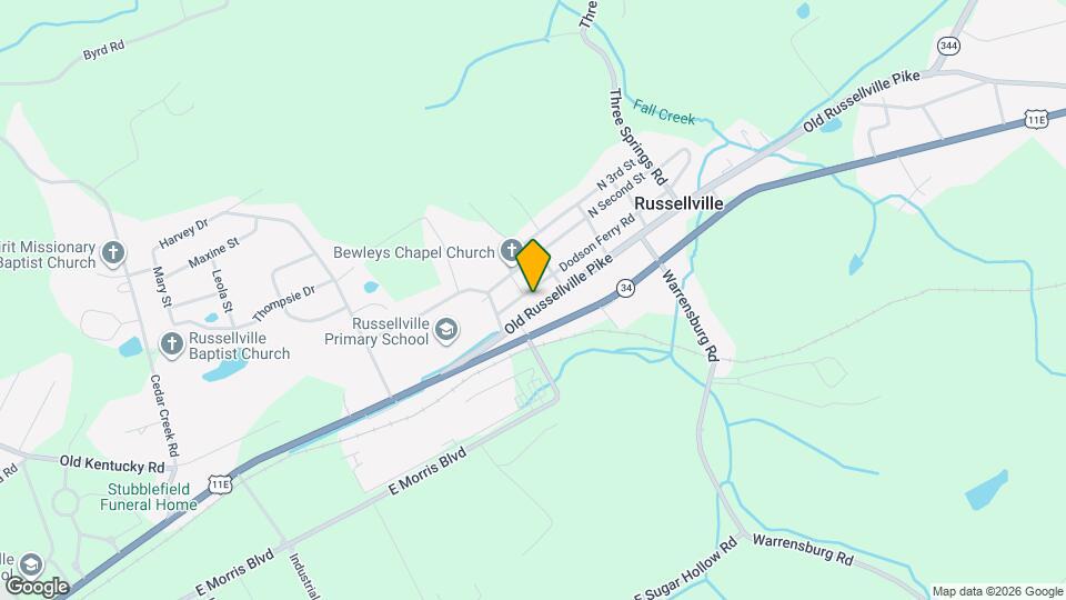 5740 Dodson Ferry Rd Mapa y Detalles de la Ubicación