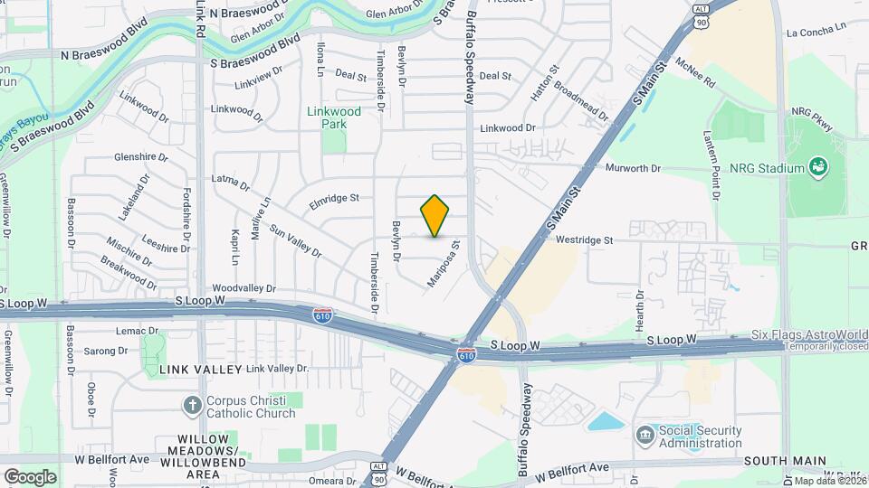 3229 Westridge St Map and Location Details