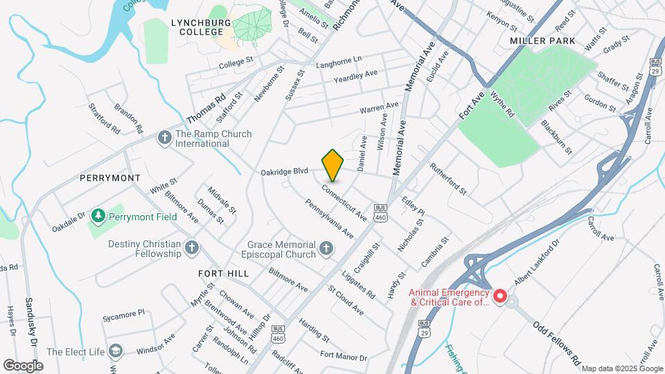 204 Connecticut Ave Map and Location Details