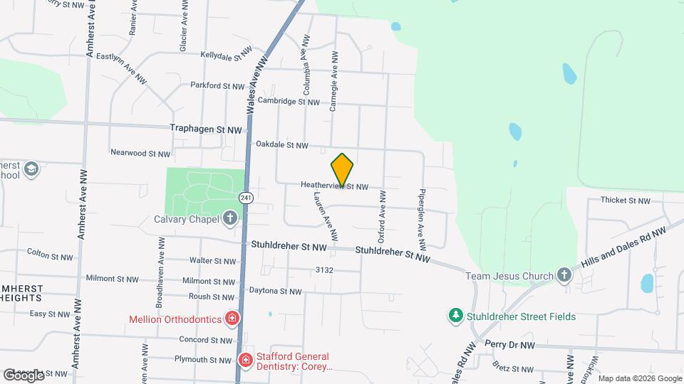 7800 Heatherview St NW Mapa y Detalles de la Ubicación