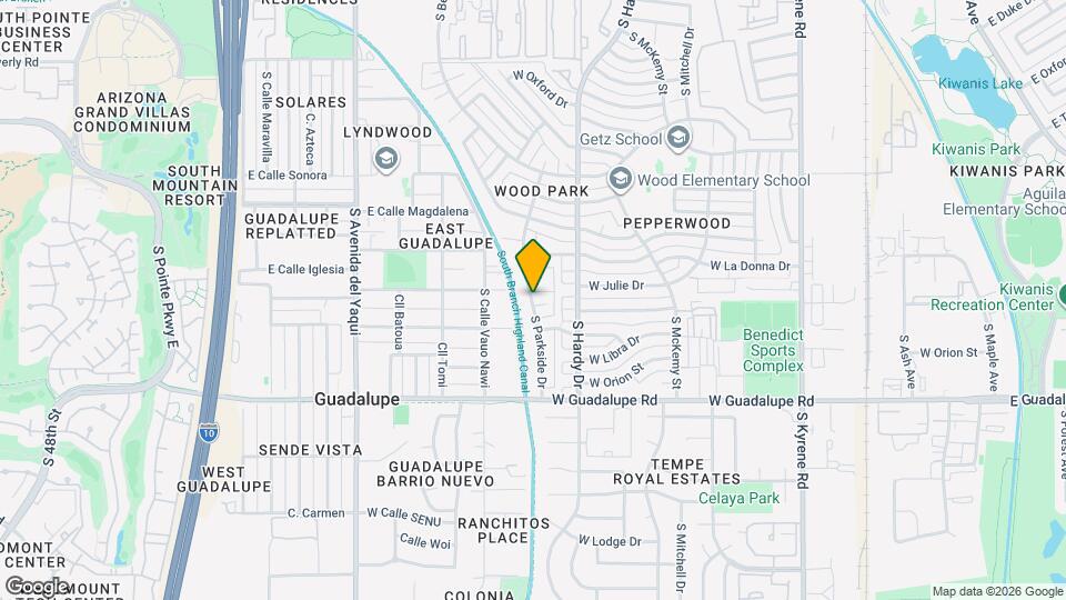 6103 S Parkside Dr Map and Location Details