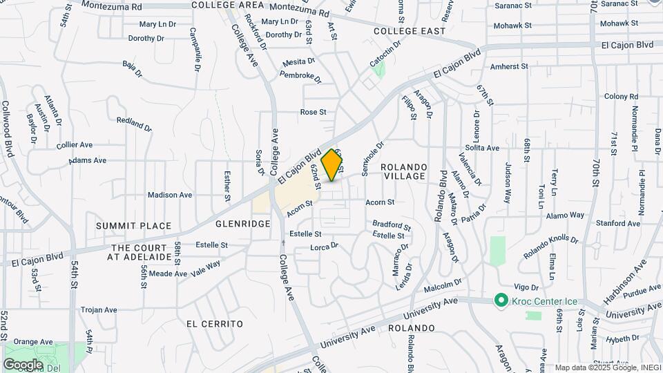 6235 Stanley Ave Mapa y Detalles de la Ubicación