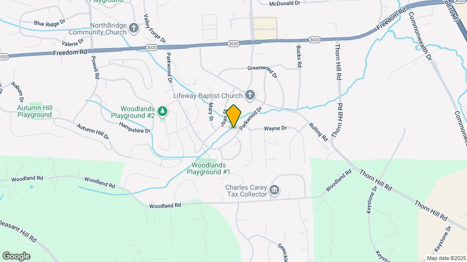 222 Parkwood Dr Map and Location Details