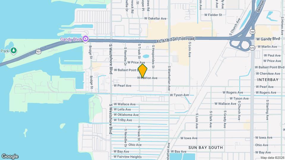 4516 W Paxton Ave Mapa y Detalles de la Ubicación