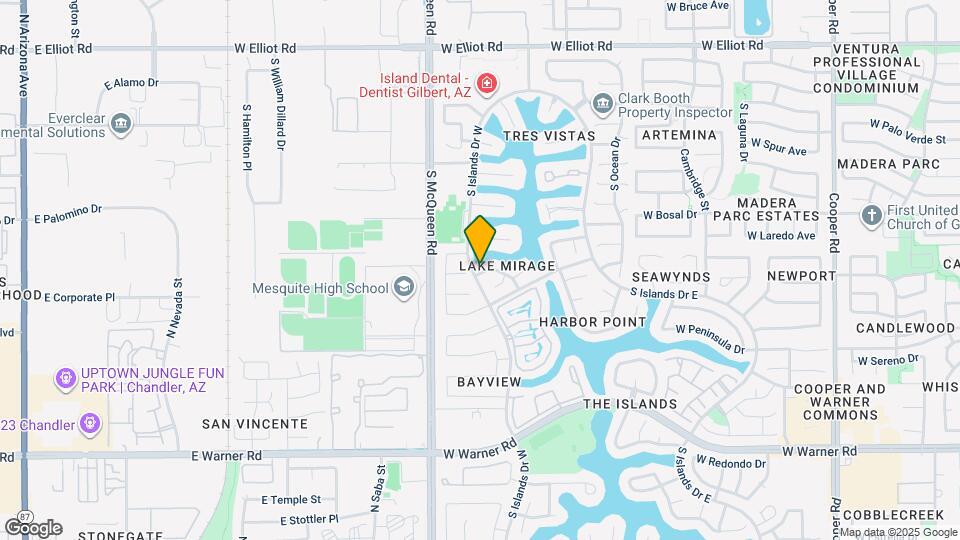 413 S Lake Mirage Dr Map and Location Details