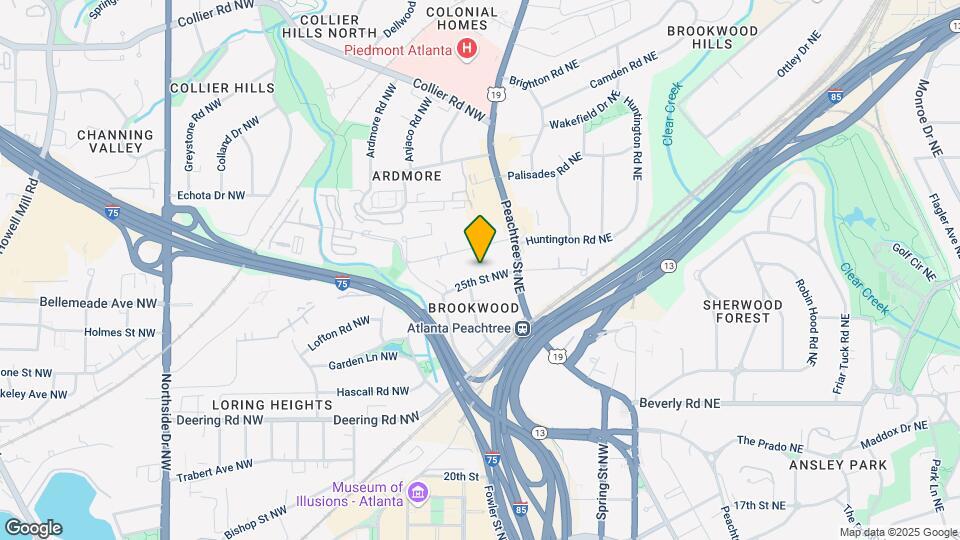 41 25th St NW Map and Location Details