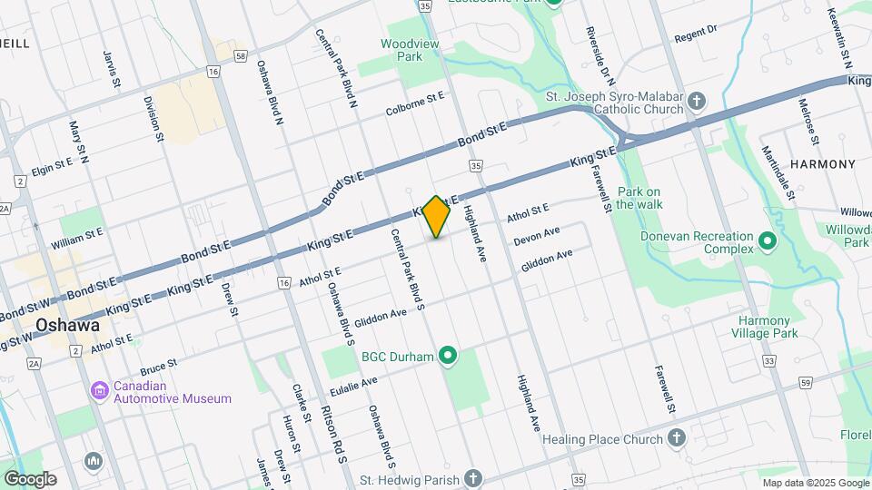 463 Athol St E Map and Location Details