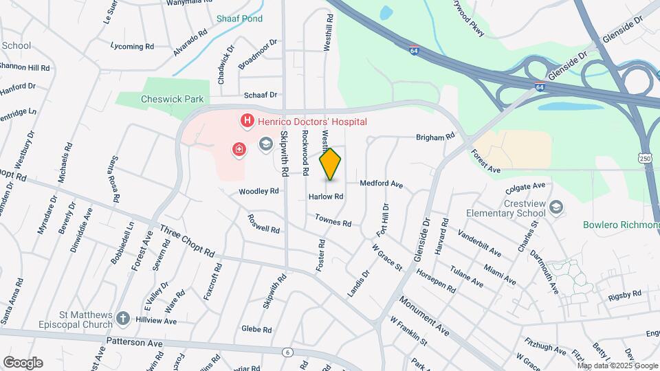1603 Westhill Rd Map and Location Details