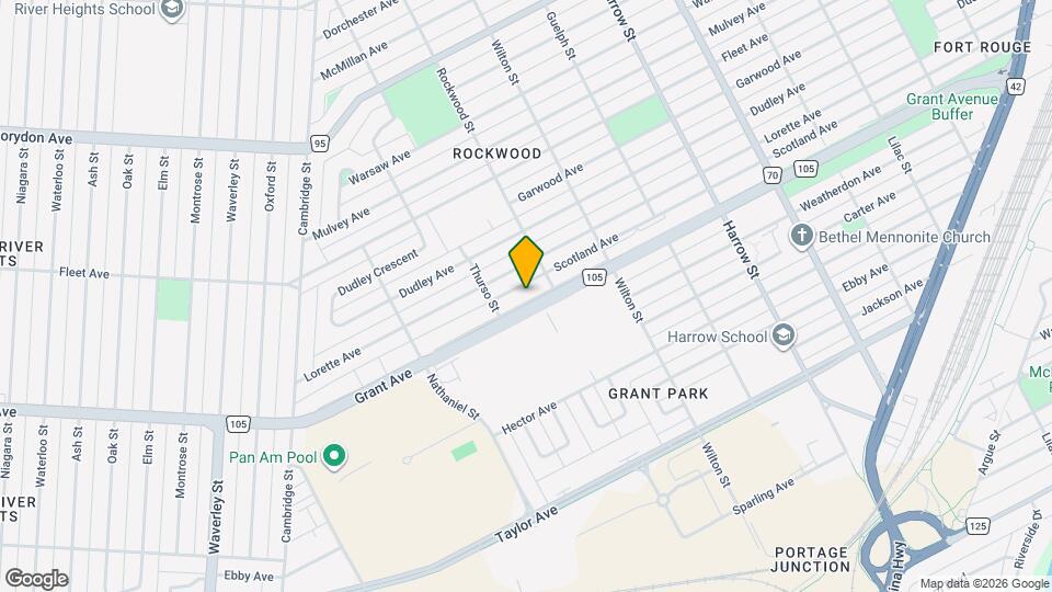 1139 Grant Av Map and Location Details