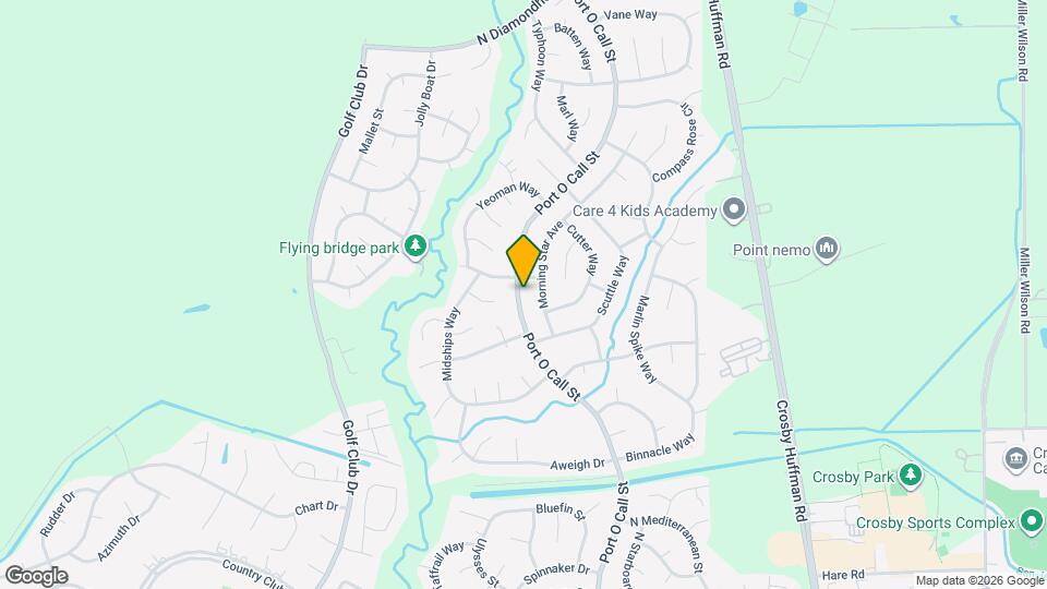 17034 Port O Call St Map and Location Details