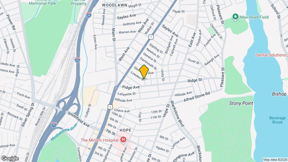 232 Lowden St, Unit 3 Map and Location Details