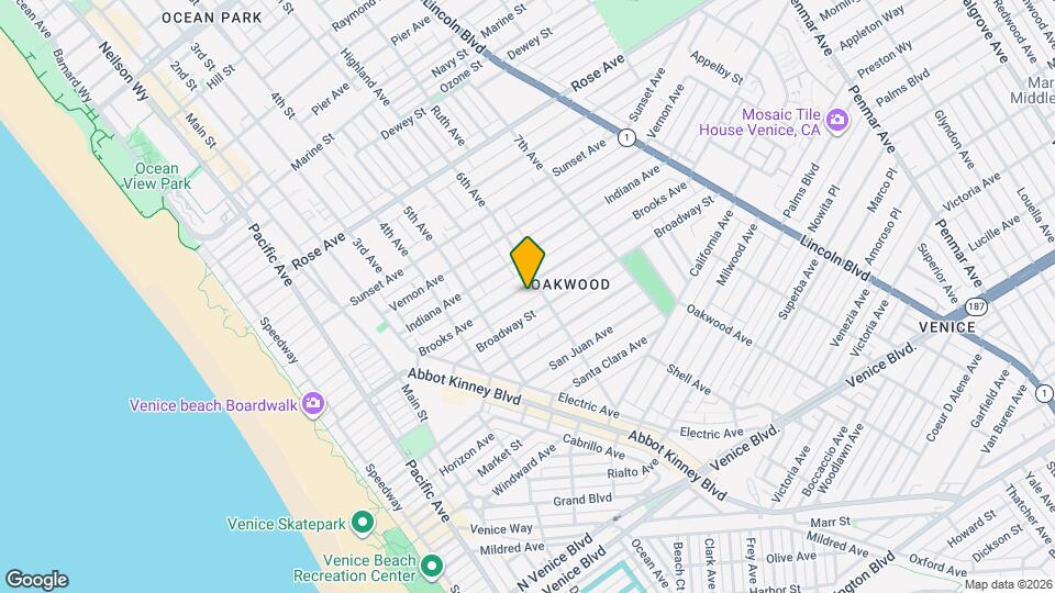 552 Brooks Ave Map and Location Details