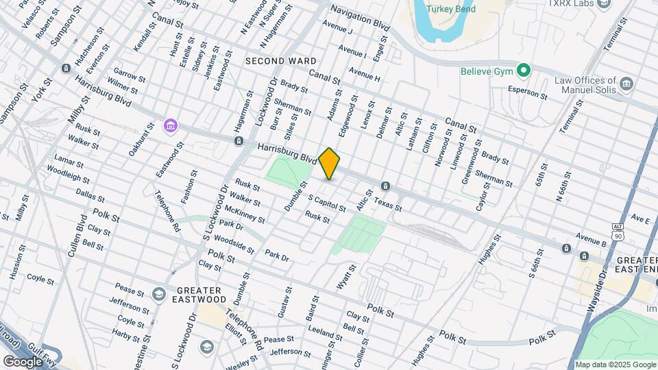 5240 Texas St Map and Location Details