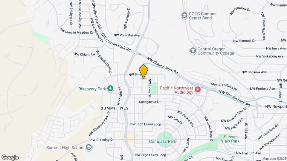 1554 NW John Fremont St Map and Location Details