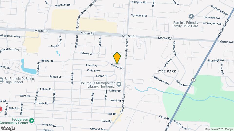 2344 Belcher Dr Map and Location Details