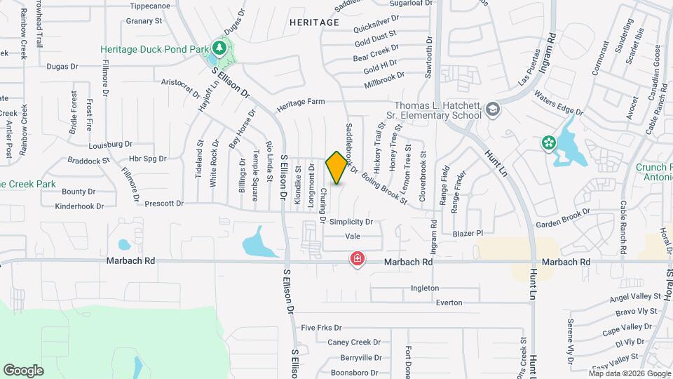 1319 Bayou Dr Map and Location Details