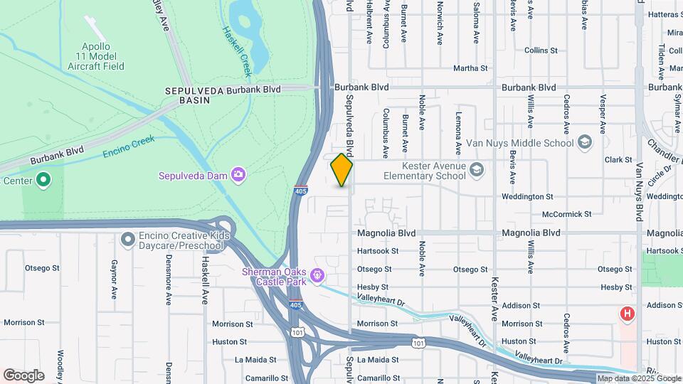 5307 Sepulveda Blvd Map and Location Details