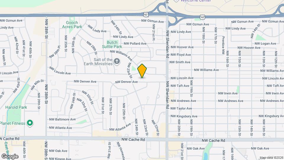 2137 NW Denver Ave Map and Location Details