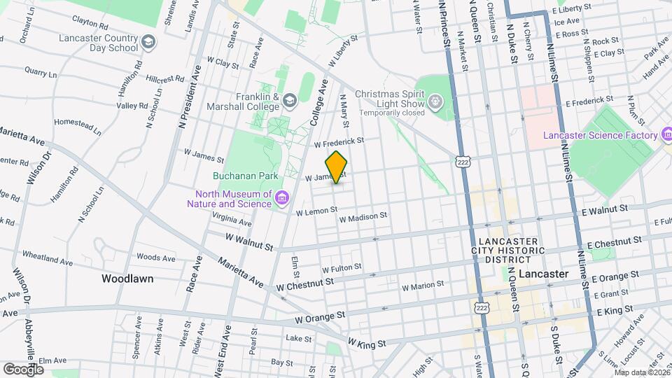 433 N Pine St, Unit 2 Map and Location Details