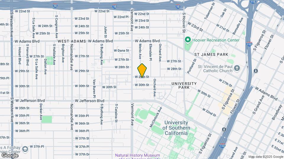 1340 W 29th St Map and Location Details