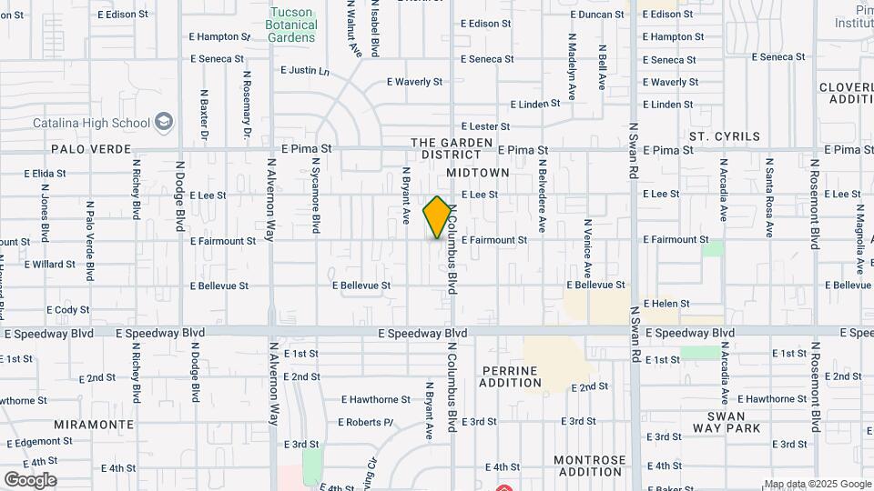 4240-4262 E Fairmount St Mapa y Detalles de la Ubicación