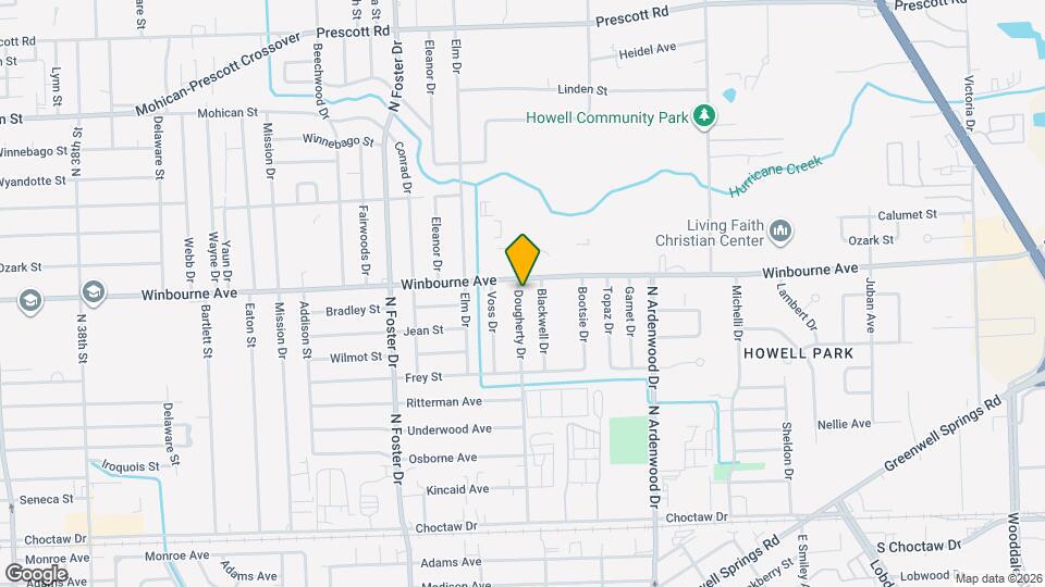 3264 Dougherty Dr Map and Location Details