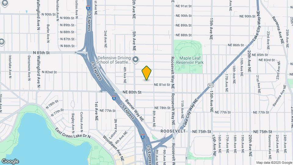 538 NE 81st St Map and Location Details