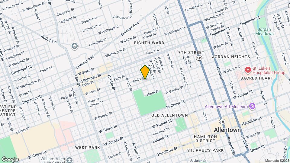 513 N 11th St Map and Location Details